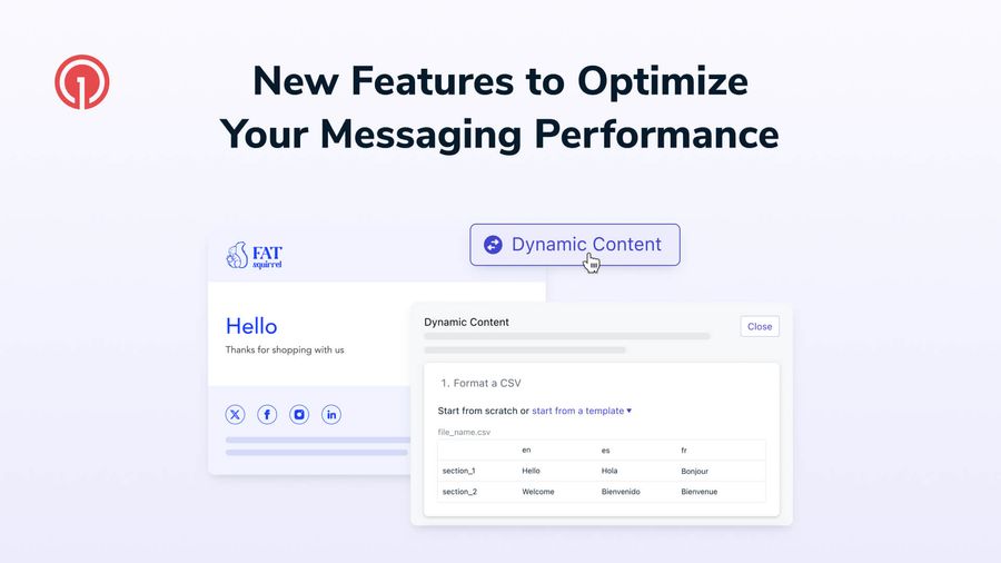 New Features to Optimize Your Messaging Performance