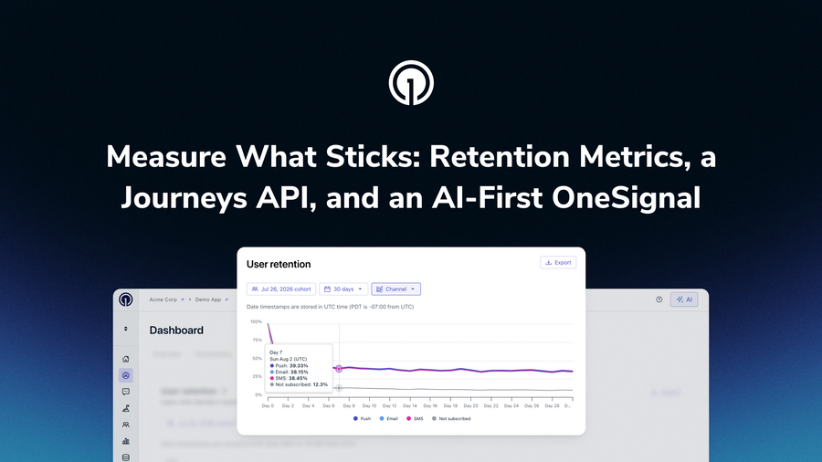 Measure What Sticks: New Retention Metrics and the Journeys API
